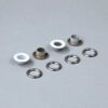 5 mm eyelets white gloss