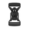 V-Buckle 40 SET LL, black flap, +zip.pul