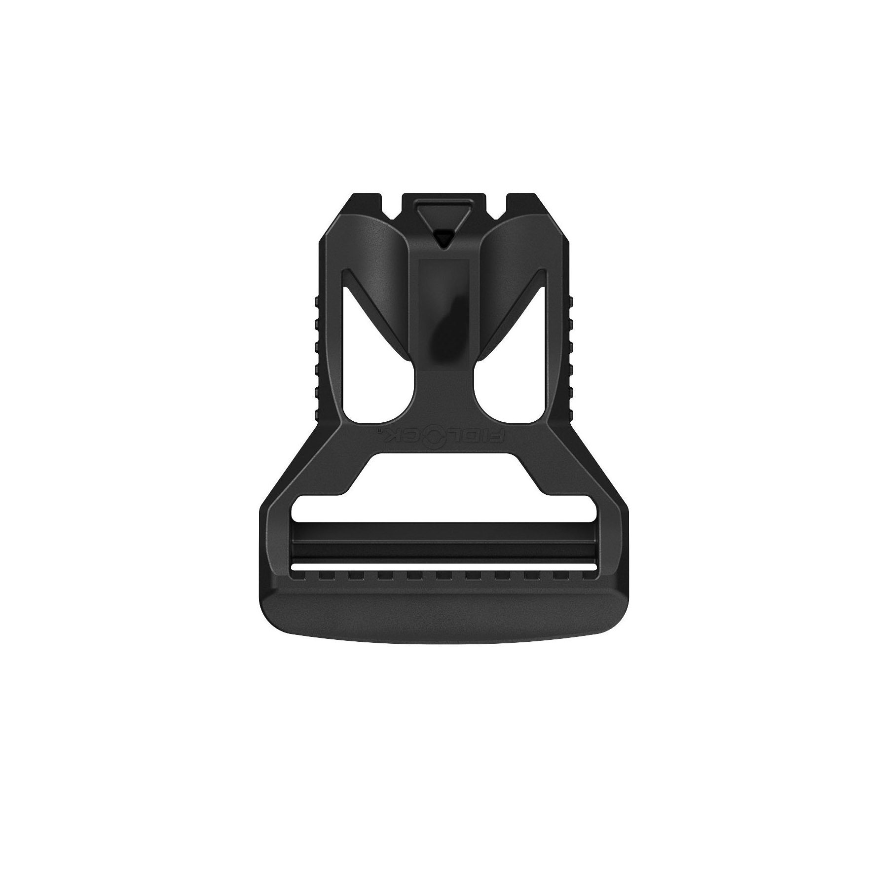 V-Buckle 40 SET LL, black flap, +zip.pul