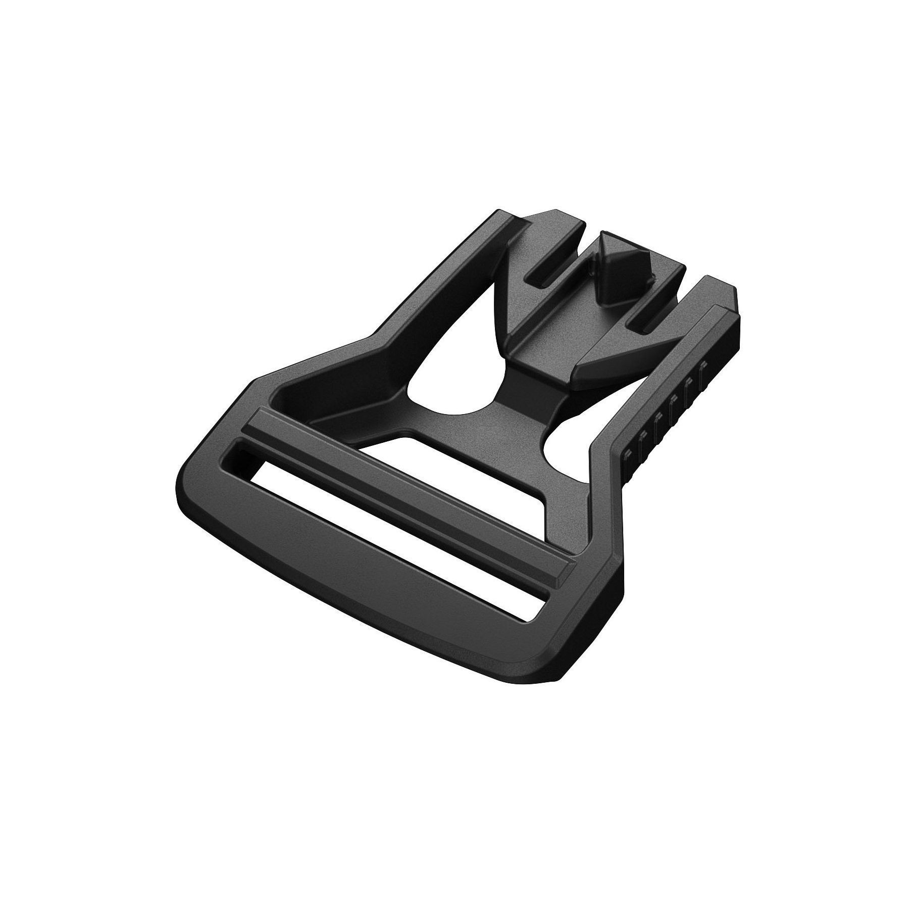 V-Buckle 40 SET LL, black flap, +zip.pul