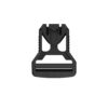 V-Buckle 40 SET LL, black flap, +zip.pul
