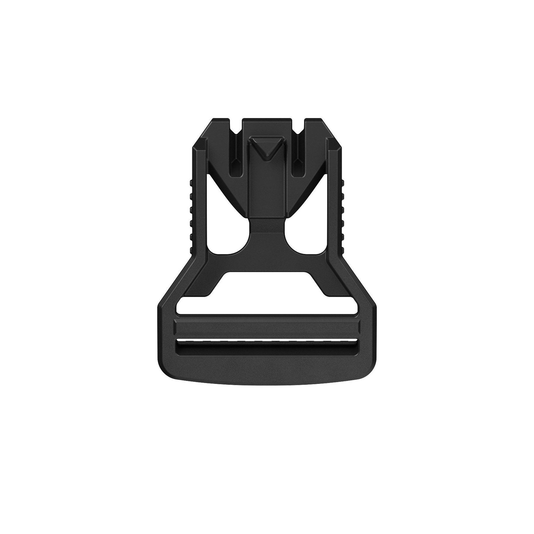 V-Buckle 40 SET LL, black flap, +zip.pul
