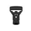 V-Buckle 40 SET LL, black flap, +zip.pul