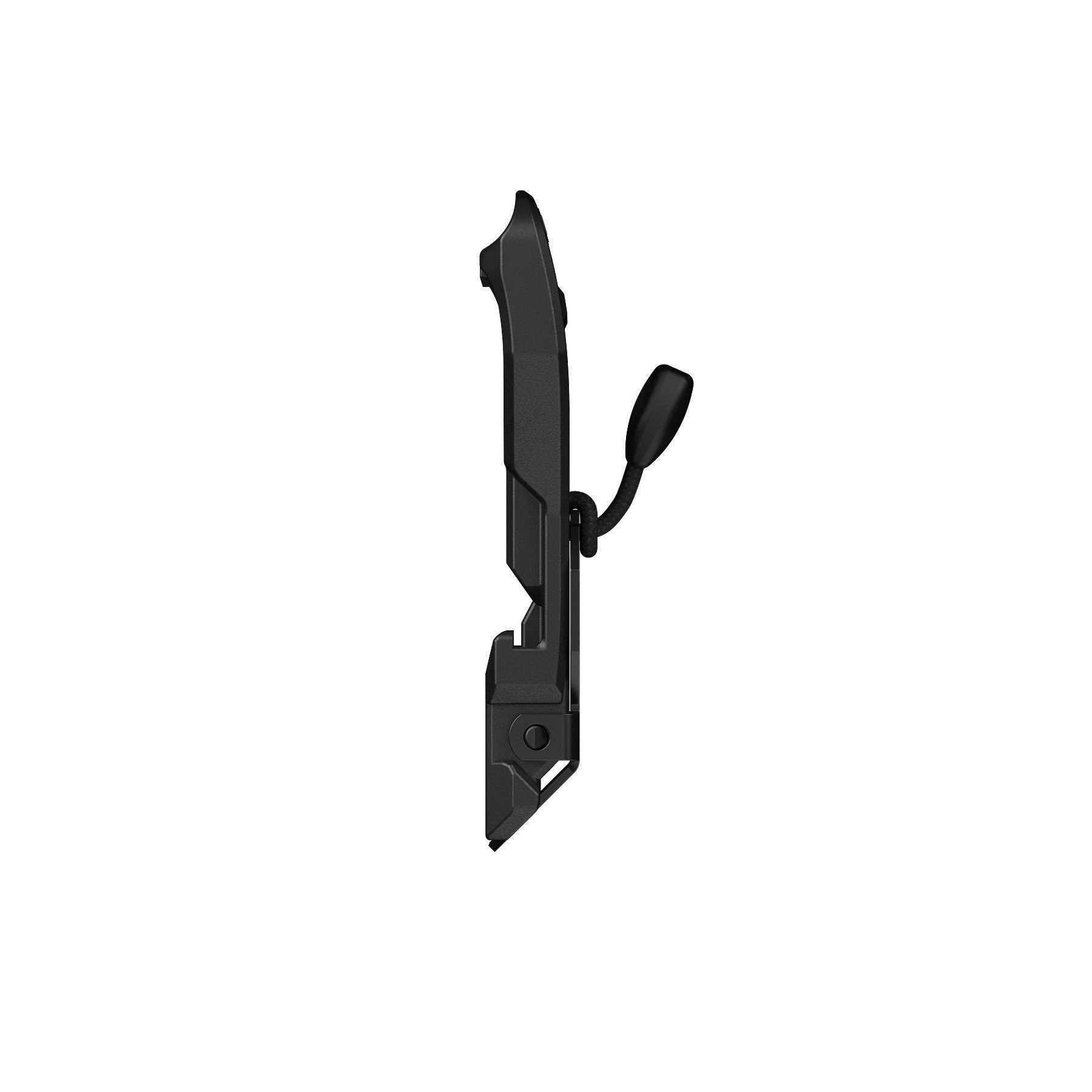 V-Buckle 40 SET LL, black flap, +zip.pul