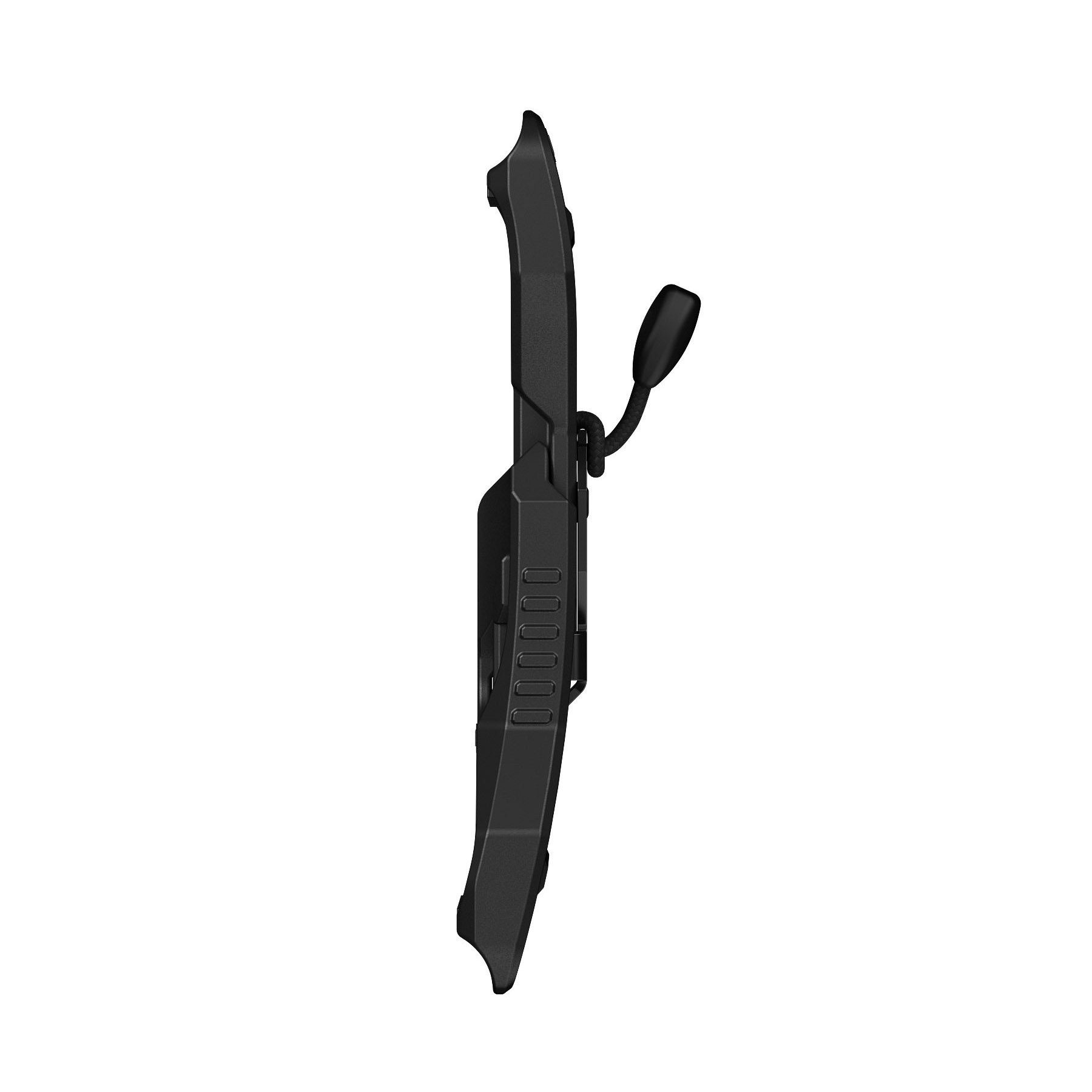 V-Buckle 40 SET LL, black flap, +zip.pul