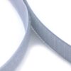 Текстильная лента липучка Alfatex HOOK/LOOP, 25 мм, Серебро