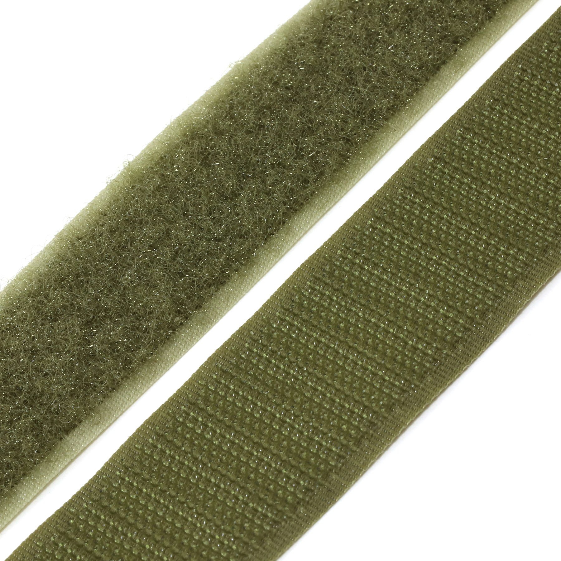 Текстильная лента липучка YKK, 1QN/2QM N025IF, 25 мм, Хаки