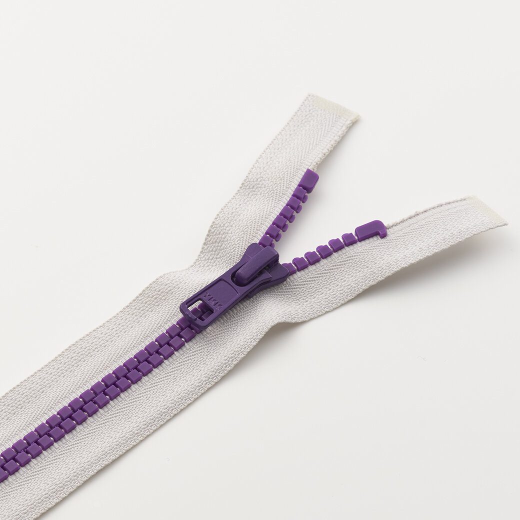 VISLON® Flat – блискавка YKK з квадратними зубцями